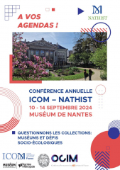 Conférence annuelle ICOM - NATHIST
